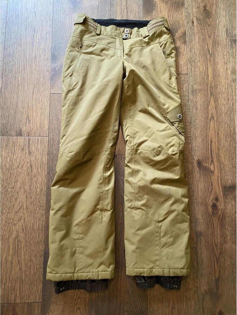 Rossignol Women’s Ski Snow Pants Olive Green  Small Waterproof Insulated